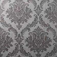 Tulsa Textured Damask Wallpaper Crown