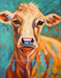 Cow Paintings On Canvas