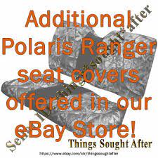 Polaris Ranger Seat Cover For 2018 2019