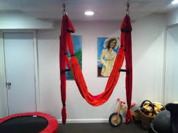 Shared unfurnished room with own bathroom in a basement. A Basement Yoga Swing Biaggioni Living Solutions