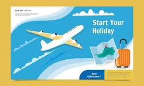 travel agency business card vector art