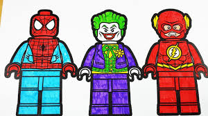 You might also be interested in coloring pages from lego super heroes category. Coloring Pages Lego Spiderman Joker Flash Lego Coloring Videos Superheroes Coloring Book 2018 Youtube