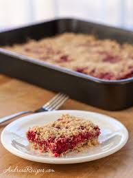 raspberry oatmeal crumble bars recipe