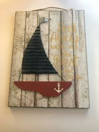 3d Boat Wall Sign