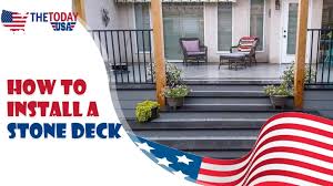 How To Install A Stone Deck The