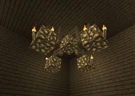 Minecraft chandelier is basically a hanging light in minecraft. Lighting Minecraftdesign Wiki Fandom