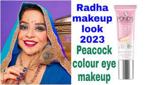 radha makeup look with ponds bb cream