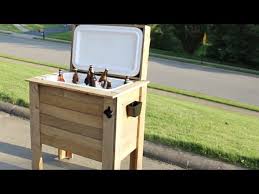 How To Build A Rustic Cooler By Home
