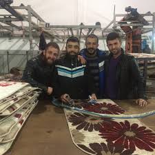 photos at yaren carpet factory in