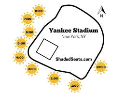 shaded seats at yankee stadium