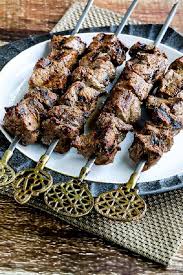 low carb marinated beef kabobs video