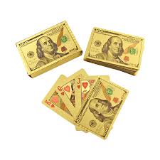 So there you have it, the thirteen most valuable 1991 upper deck baseball cards. Gold Plated Foil Plated Playing Cards 54 Gold Deck 100 Dollar Bill Card Deck
