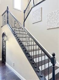 How To Paint Your Stair Rails Black No