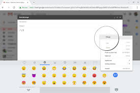 emoji picker on chrome os windows mac