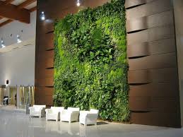 living plant wall art vertical