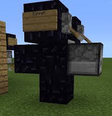 Then why don't you check out this rapid fire turret?! Turret Minecraft Players Wiki Fandom