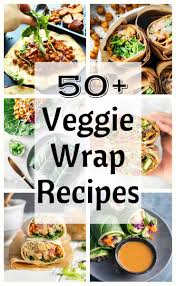 50 veggie wraps the stingy vegan