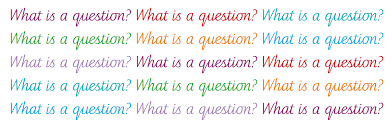 What is a question? TheSchoolRun