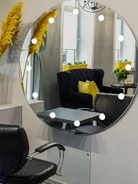 salon mirror stations decor ideas for
