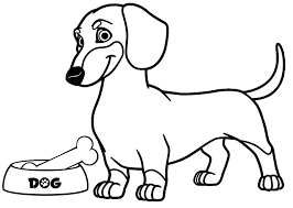 I will provide most of the dog bone pictures coloring page for you as a pdf to print below. Dog Ready To Eat Chicken Bone Coloring Page Mitraland