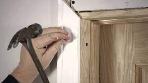 how to install interior door casing