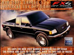 ford ranger fx4 off road and level ii