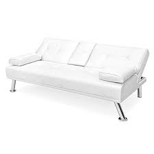 convertible loveseat white slepper sofa