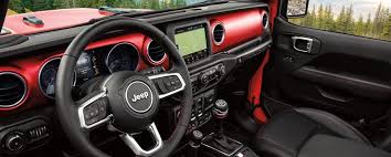 2020 jeep wrangler interior features