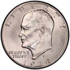 1974 Eisenhower Dollar Values And Prices Past Sales