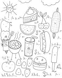 Coloring pages for food are available below. Get This Food Coloring Pages Picnic Food Hj2b7