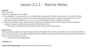 Ppt Lesson 3 2 1 Teacher Notes