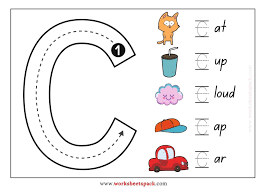 big letter tracing worksheets