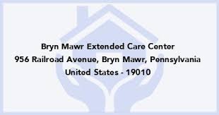 bryn mawr extended care center in bryn mawr