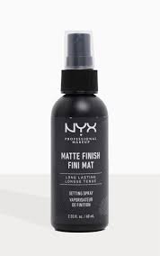 nyx professional setting spray matte