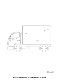 Tell your child to fill some colors in this you can use these truck colouring pages as an ice breaking activity. Delivery Truck Coloring Pages Free Vehicles Coloring Pages Kidadl