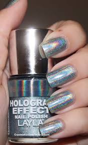 layla hologram effect nail polish