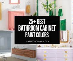 25 Best Bathroom Cabinet Paint Colors