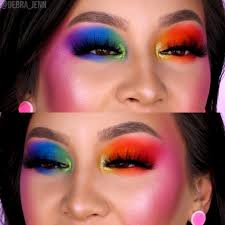 rainbow makeup looks for pride month