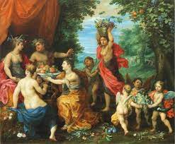 お酒の神様バッカス ギリシャ、ローマ神話 - アートを楽しむ