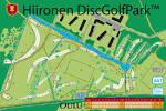 Hiironen - Course Map | UDisc Disc Golf Course Directory