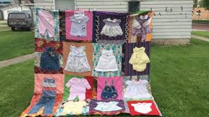 baby clothes quilt tutorial start to