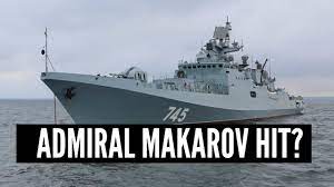 Russian Ship 'Admiral Makarov' HIT ...