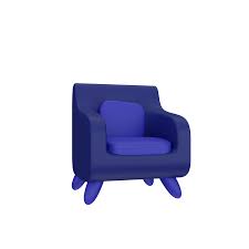 Sofa 3d Icon In Png Obj Or