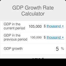 gdp growth rate calculator