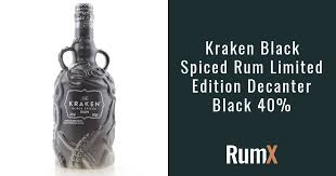 kraken black ed rum limited edition