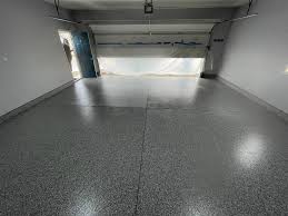 marble epoxy garage floor concrete