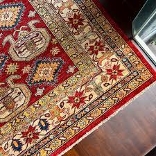 handmade afghan turkmen carpet rug