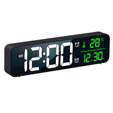 Todo Led Digital Wall Clock With Alarm