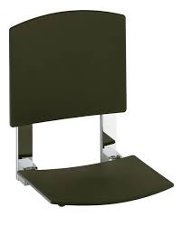 Shower Folding Seat With Backrest For