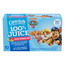 capri sun 100 juice drink watermelon